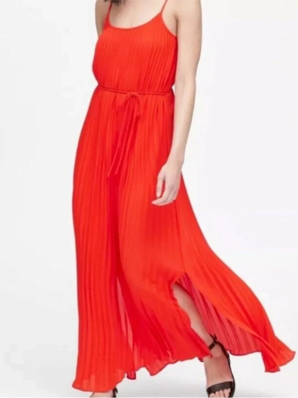 Banana Republic Pleated Maxi Dress